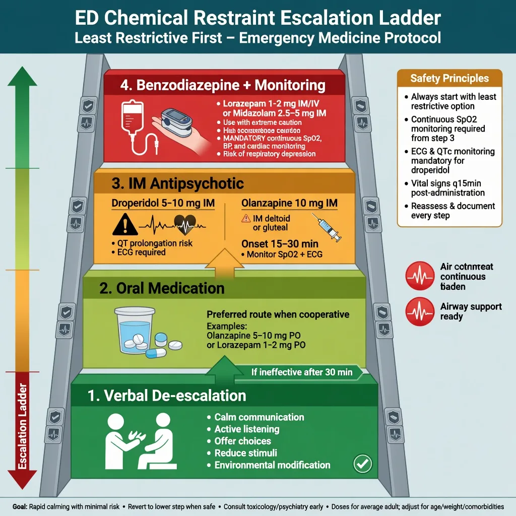 A consent form and a four-stage capacity assessment checklist at the emergency department bedside