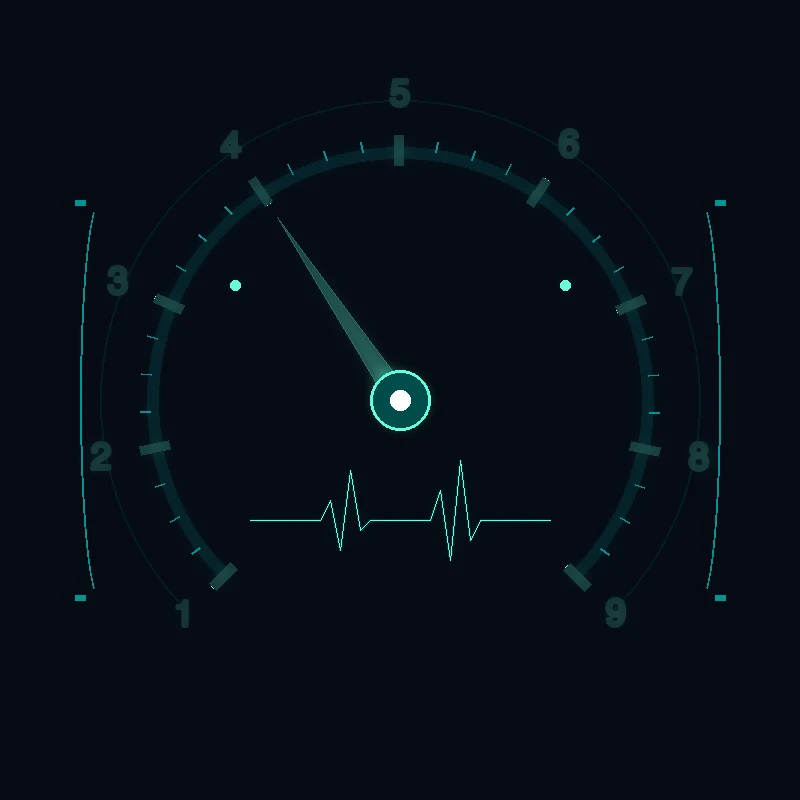 Abstract illustration of a frailty scale