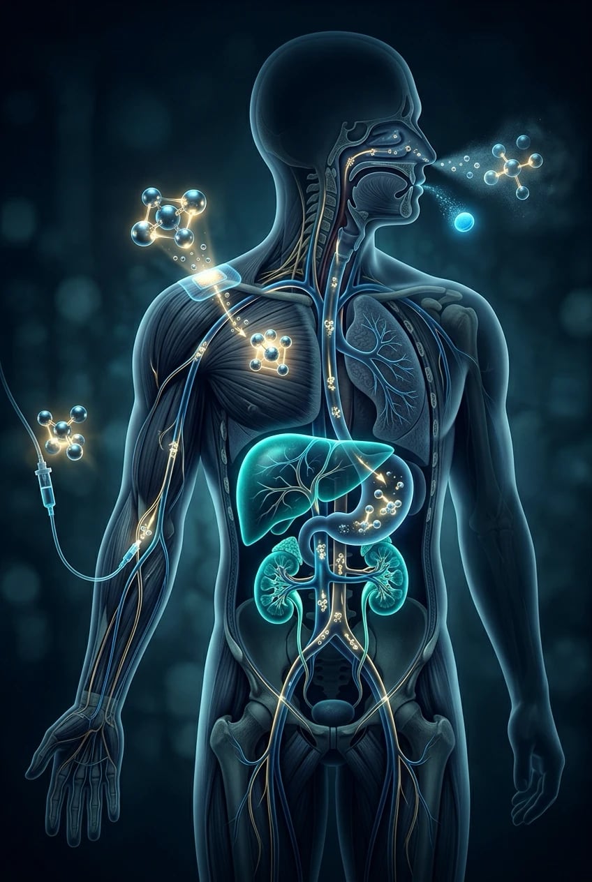 ADME and routes of drug administration