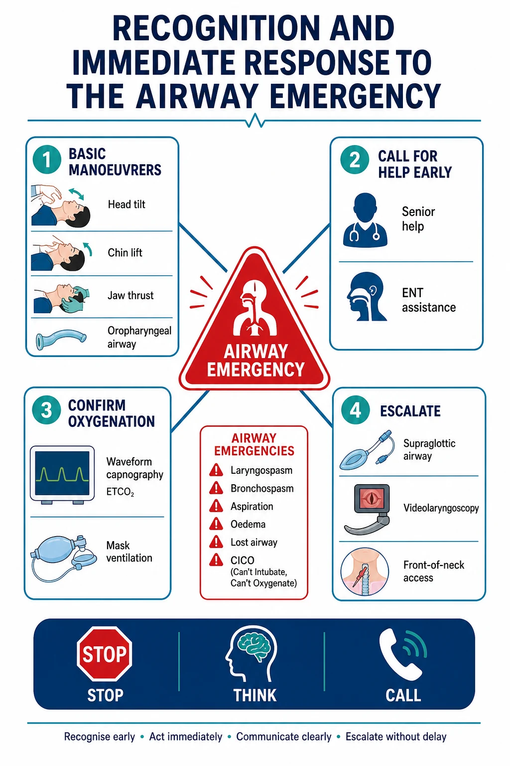 Airway emergencies: recognition and the structured response
