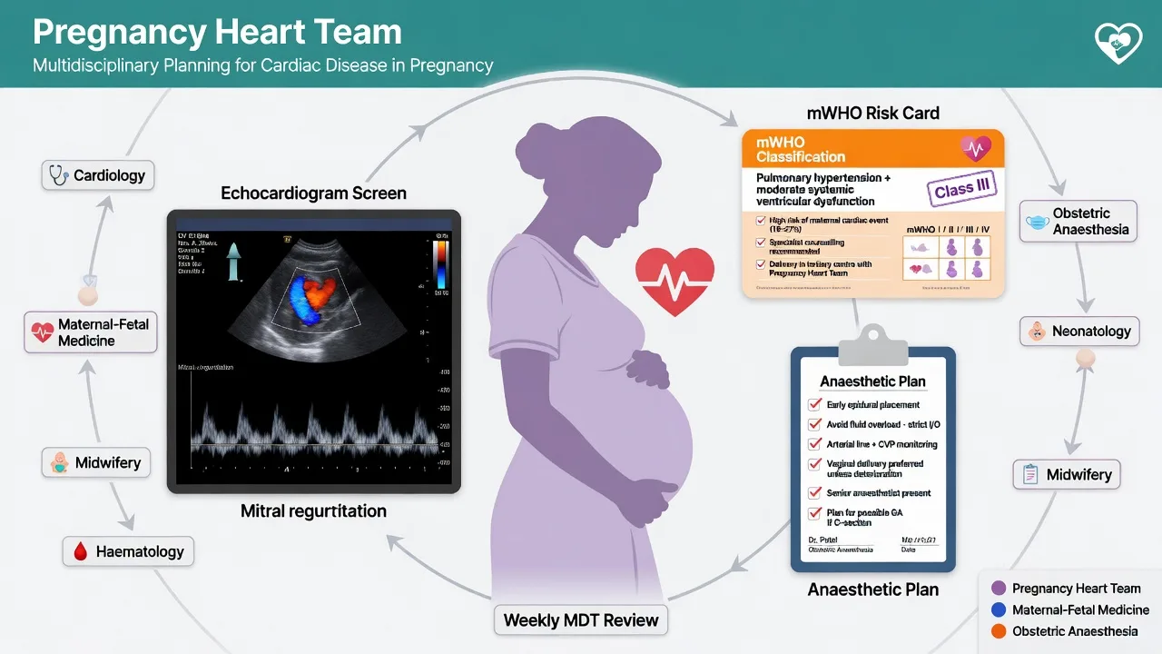 Cardiac disease in pregnancy multidisciplinary planning