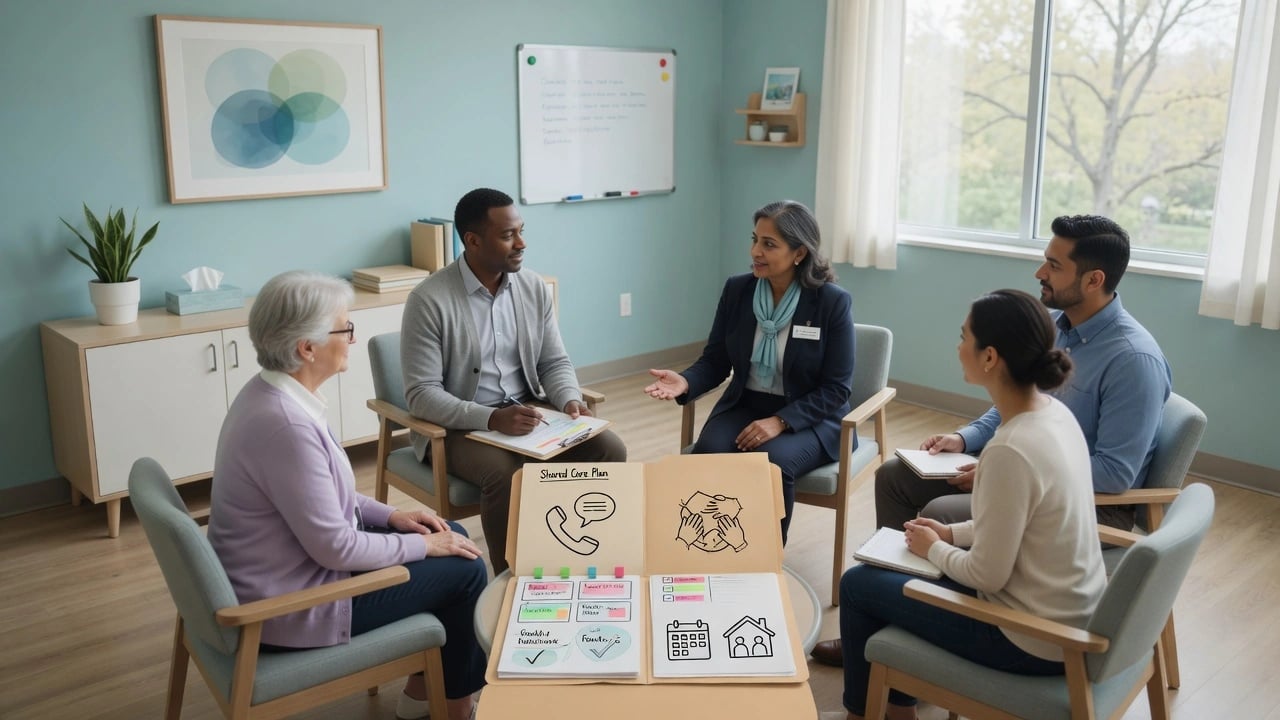 Algorithm for family-inclusive mental health practice