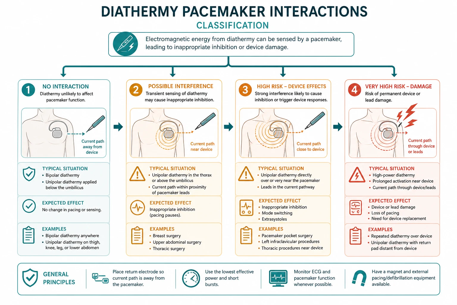 Pacemaker vs ICD EMI effects