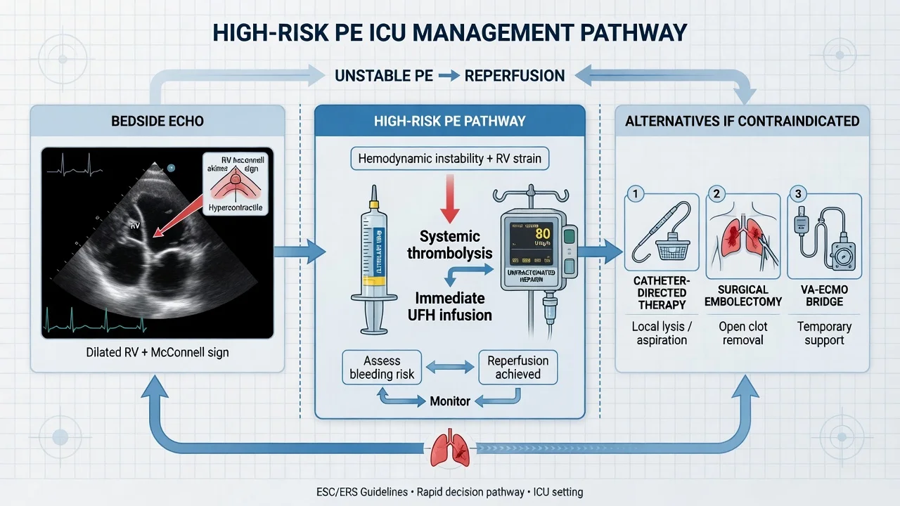 FES management: oxygen/lung-protective ventilation, supportive care, early definitive fracture fixation, steroids controversial