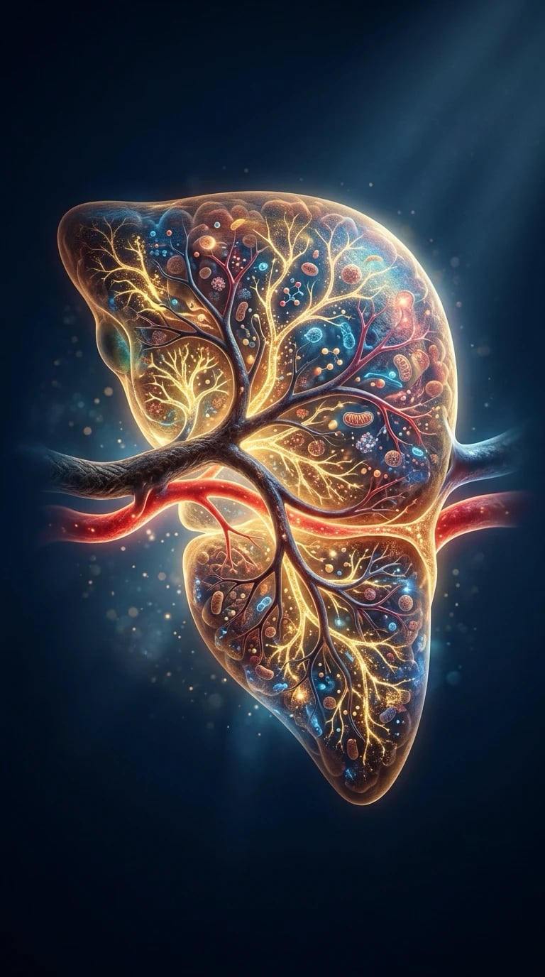 Liver dual blood supply and drug metabolism