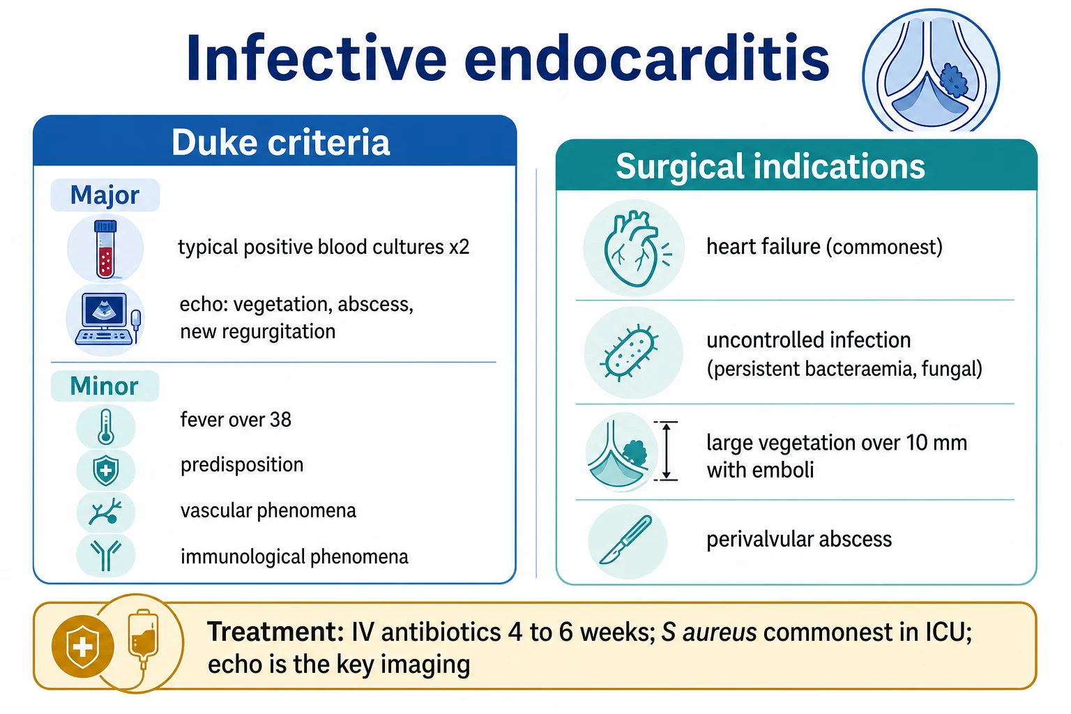 Classification framework for infective-endocarditis-comprehensive-icu