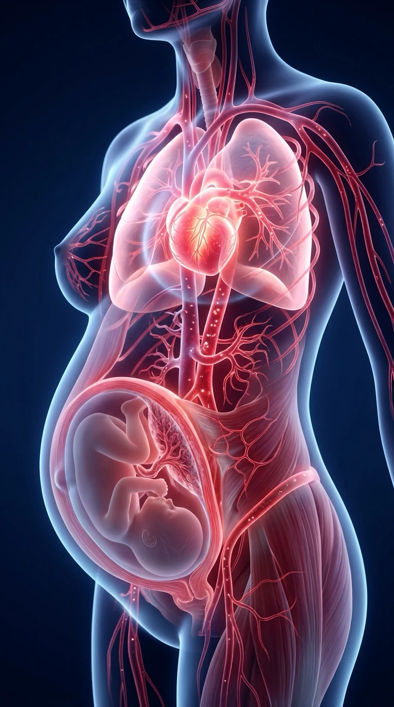 Physiological adaptations of pregnancy