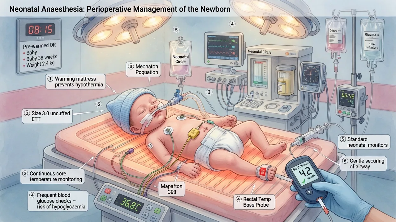 Neonate under anaesthesia