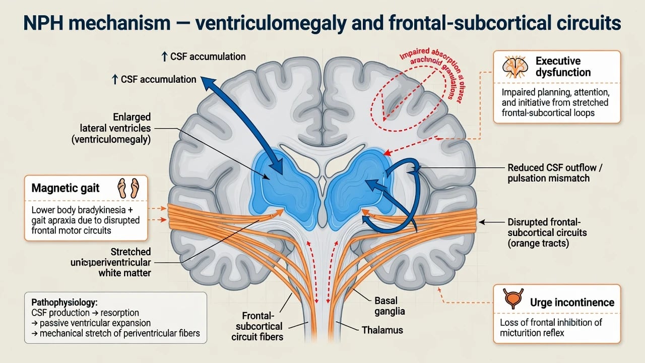 Classification of idiopathic NPH secondary NPH and other reversible cognitive contributors