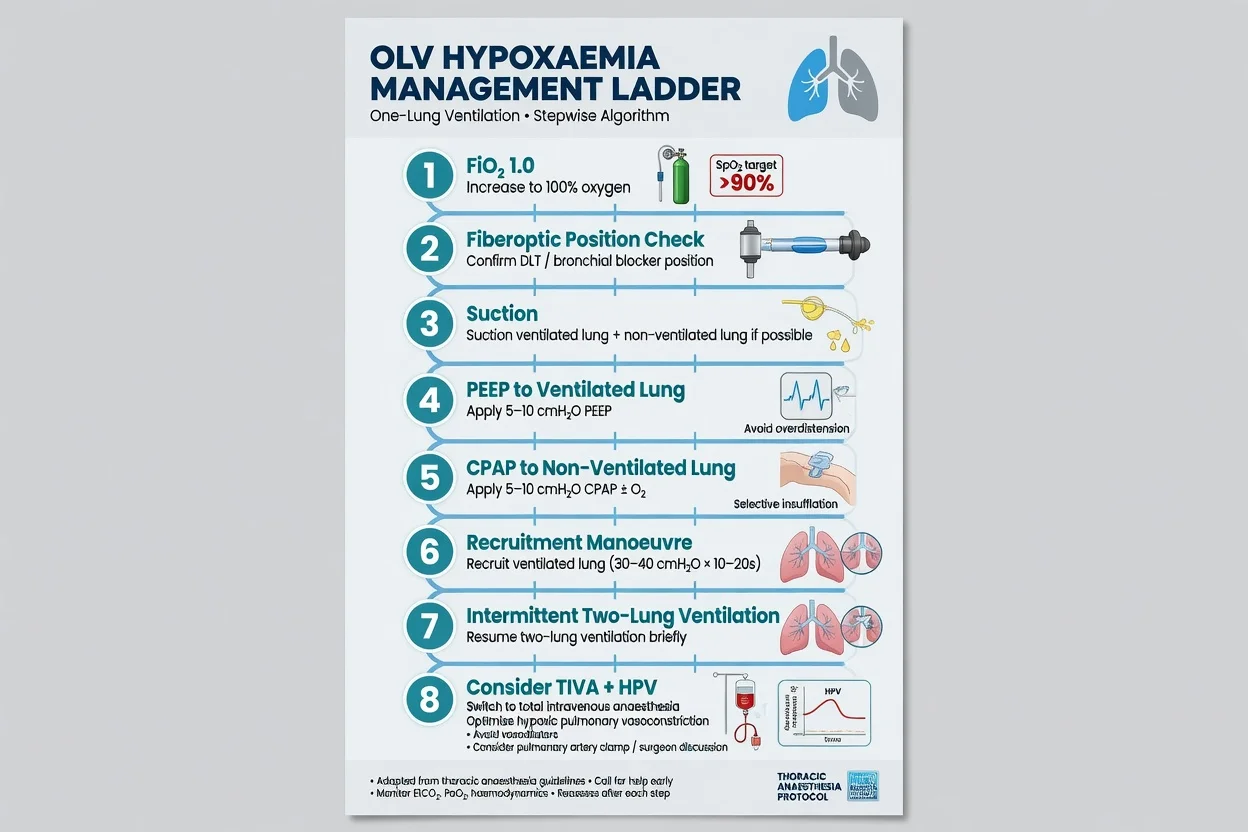 Anaesthesia for oesophagectomy management