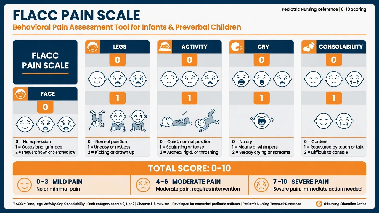 FLACC five categories diagram