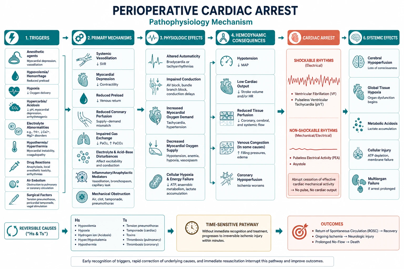 Reversible causes under anaesthesia