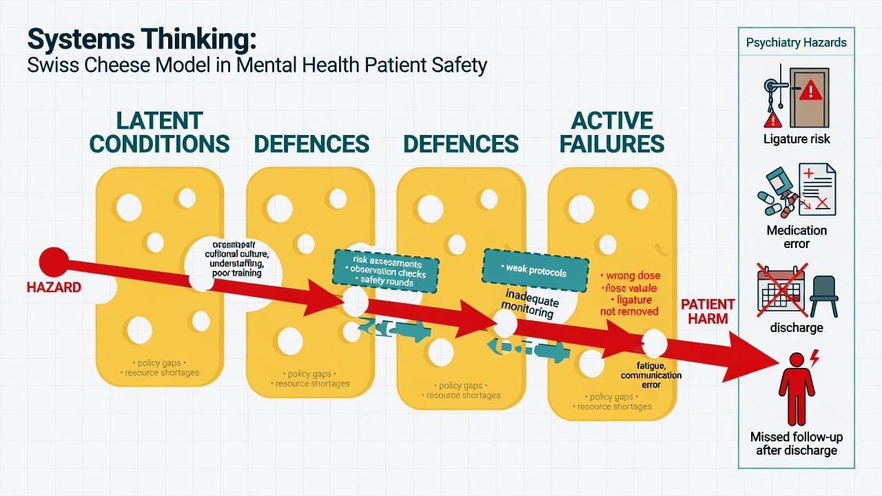 Quality improvement, patient safety and incident analysis pathophysiology overview for ICU exam