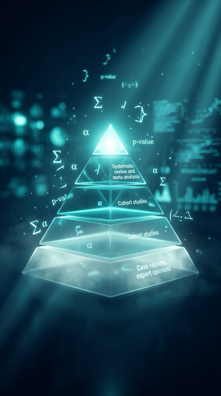 Study design and the hierarchy of evidence