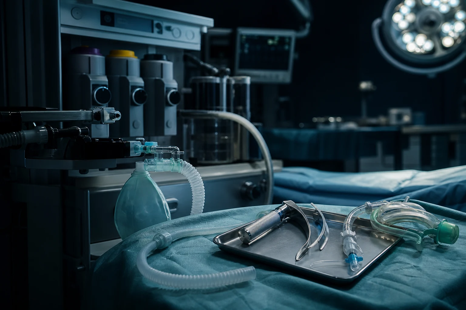 Anaesthesia theatre atmosphere