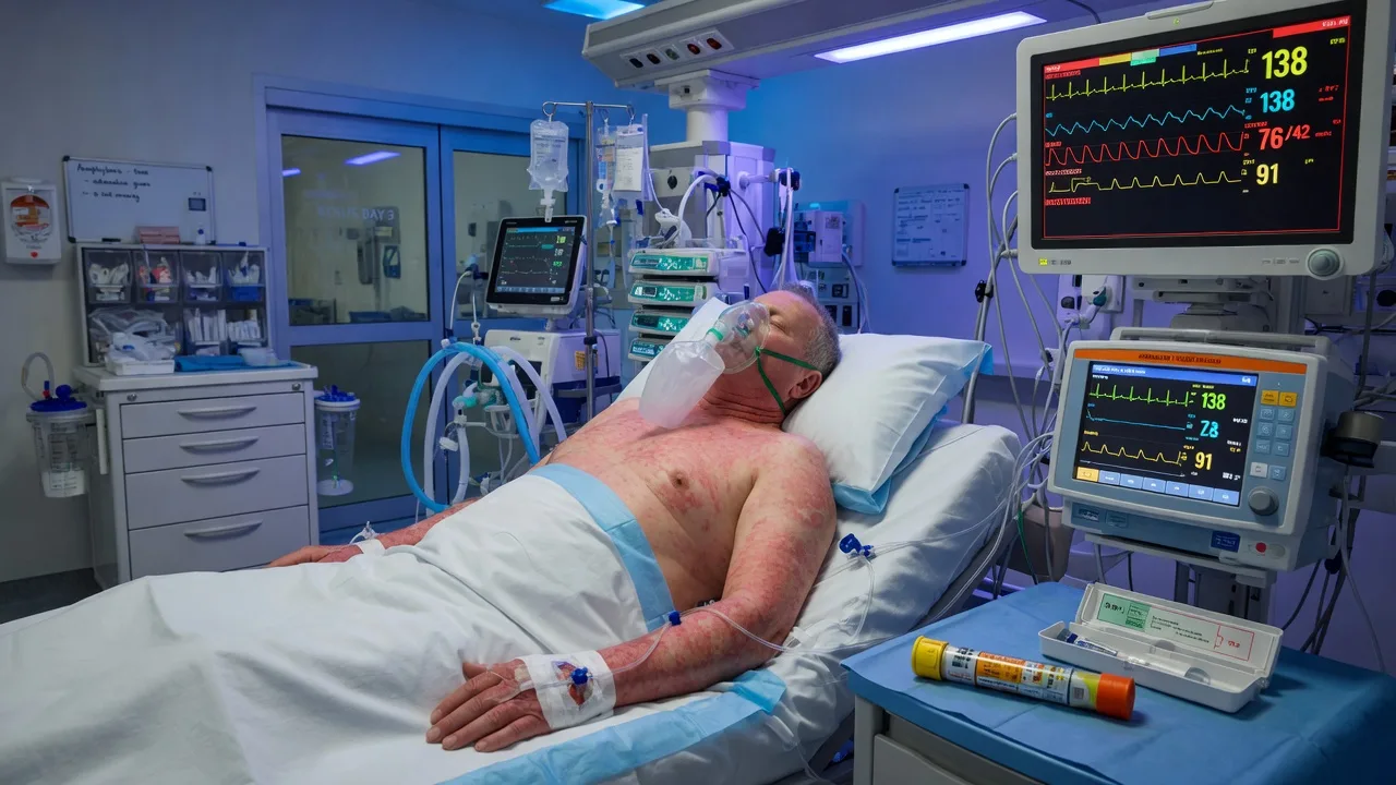 acute-severe-anaphylaxis-comprehensive-icu clinical overview for ICU fellowship exams