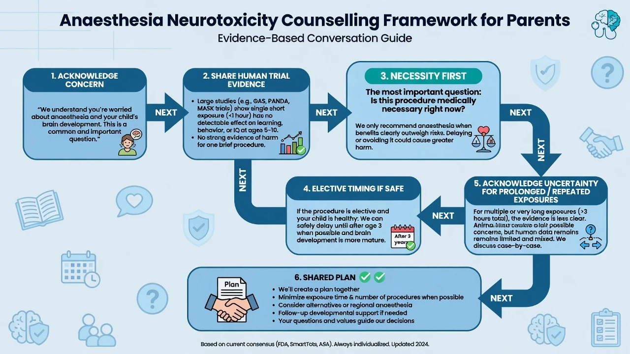 Parent counselling framework neurotoxicity