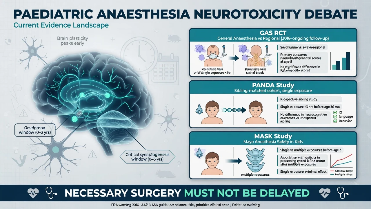 Paediatric neurotoxicity debate trial summary figure