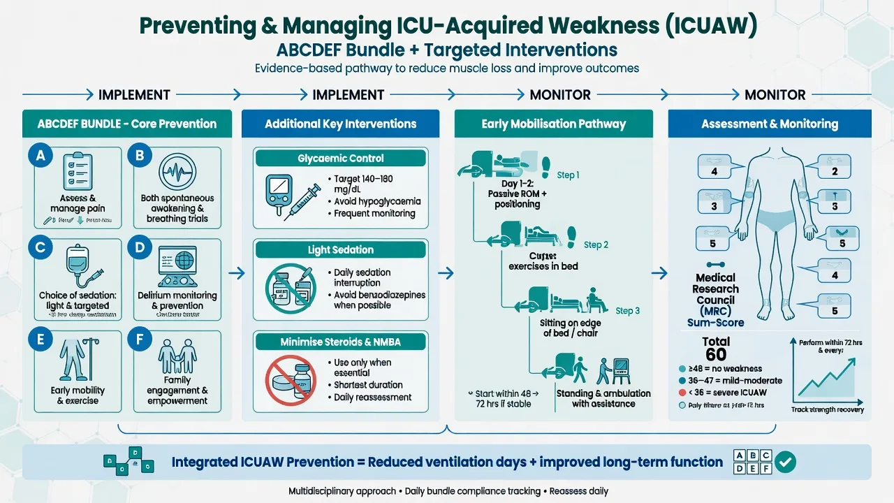 ICU-acquired weakness — CIP/CIM comprehensive classification