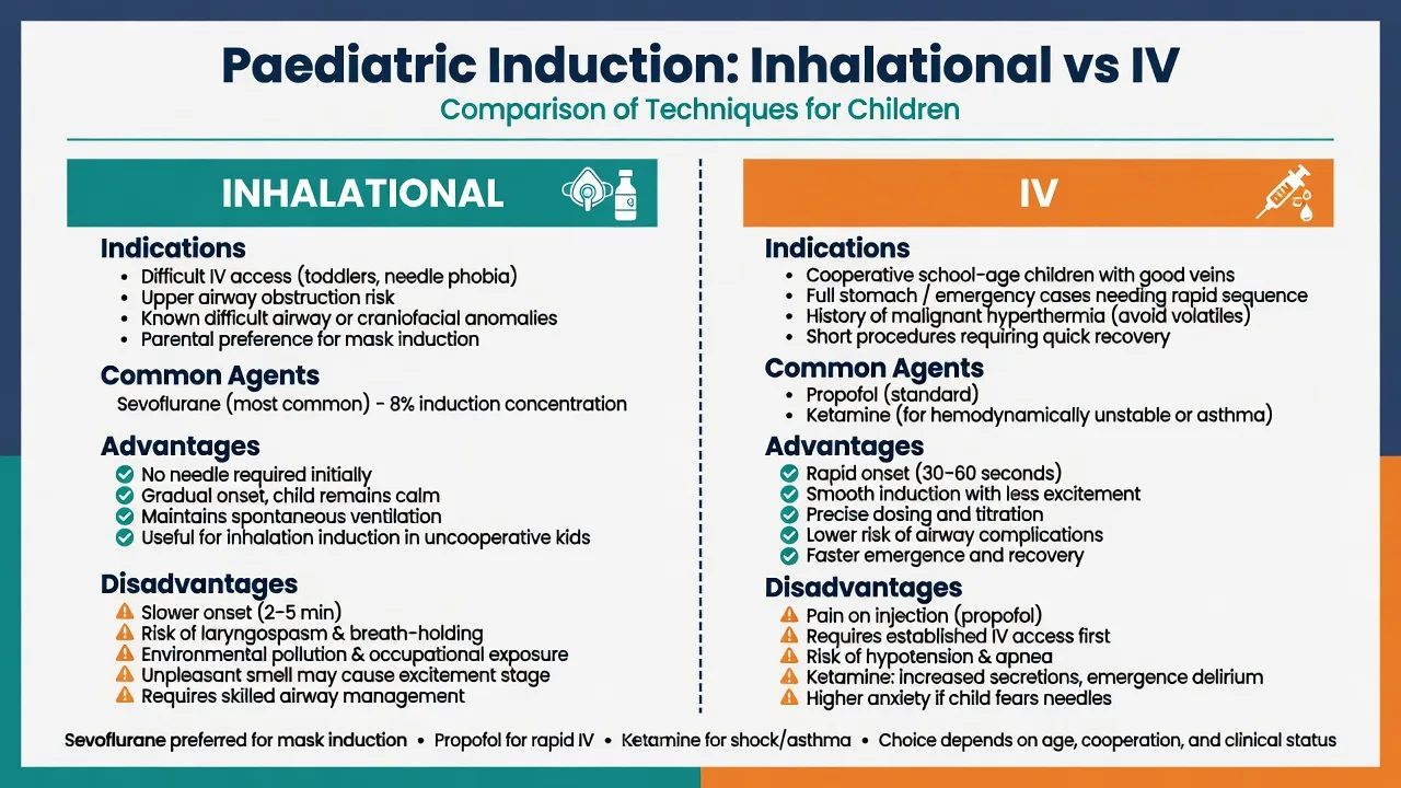 Induction choice flowchart