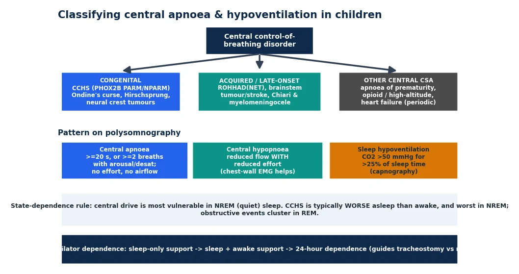 Threat gate at the top, then four columns for upper airway, lower airway, lung tissue and pump or control, with an efficacy and effect bar and type 1 versus type 2 failure at the base