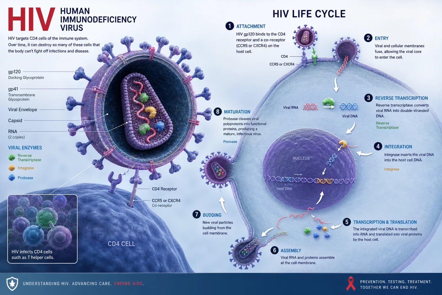 Clinical overview of hiv aids physician