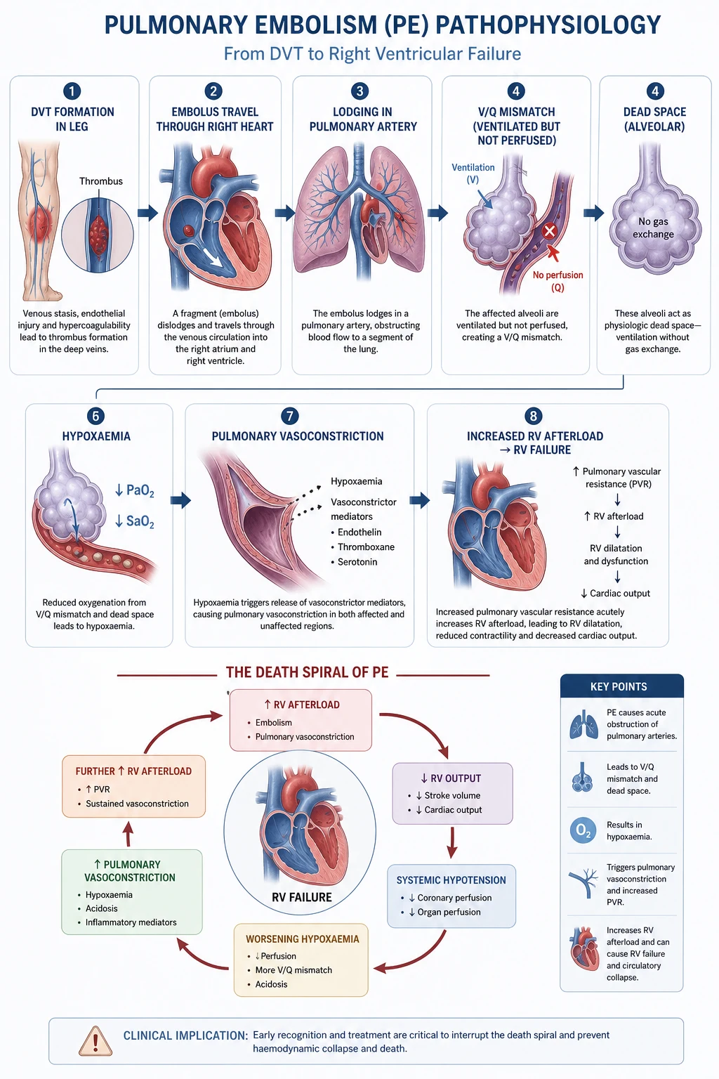 Interstitial lung disease — fibrotic lung showing reticulation, honeycombing, and traction bronchiectasis with key clinical features