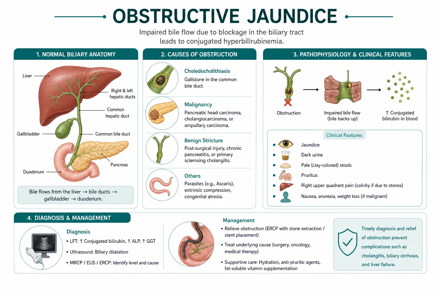 Classification of obstructive jaundice
