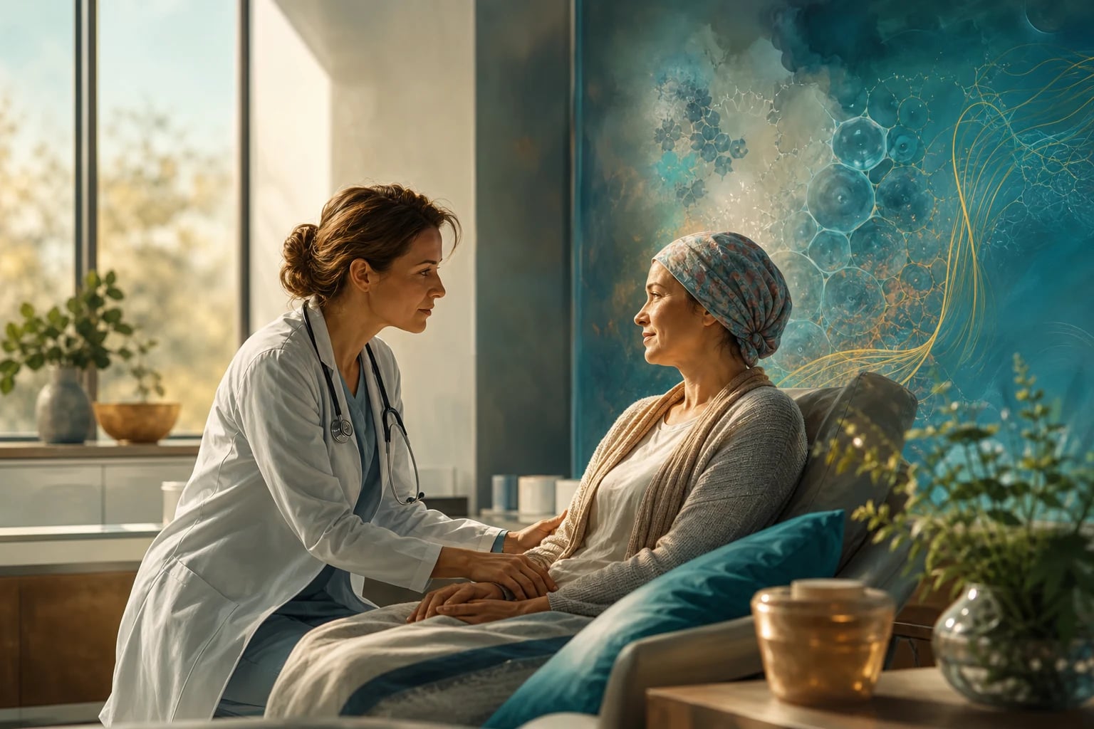 Clinical overview scene for Pain Management IN Cancer AND Chronic Disease.