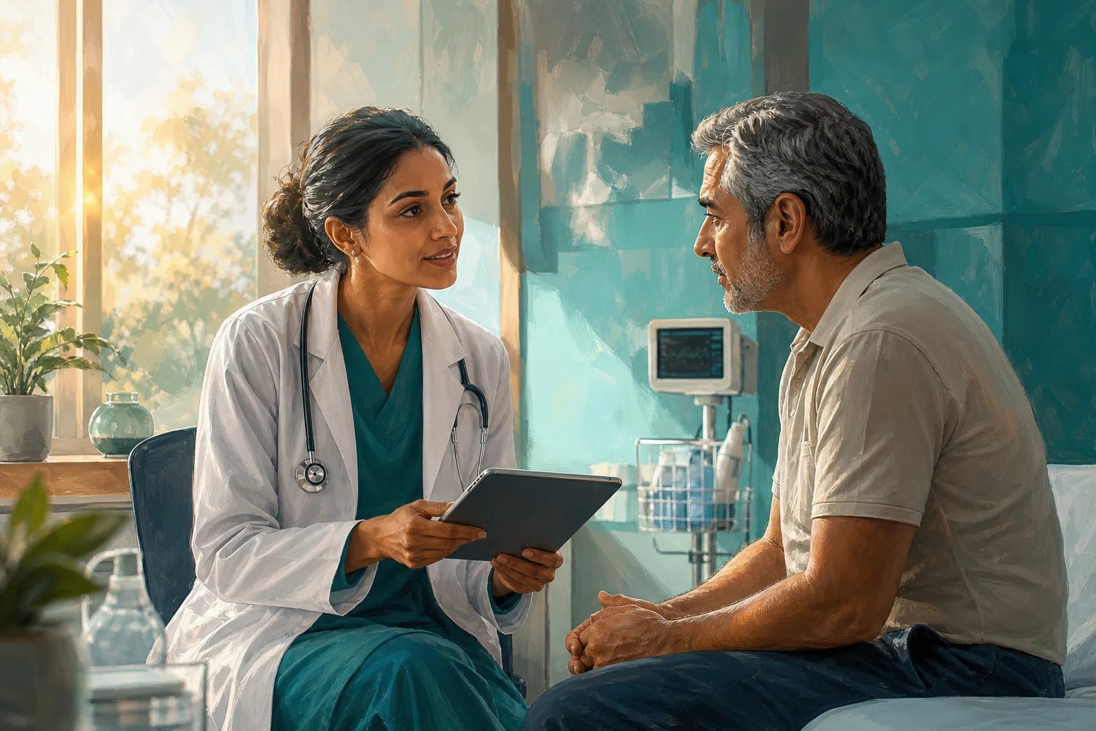 Clinical overview scene for Preoperative Medical Assessment AND Optimisation.
