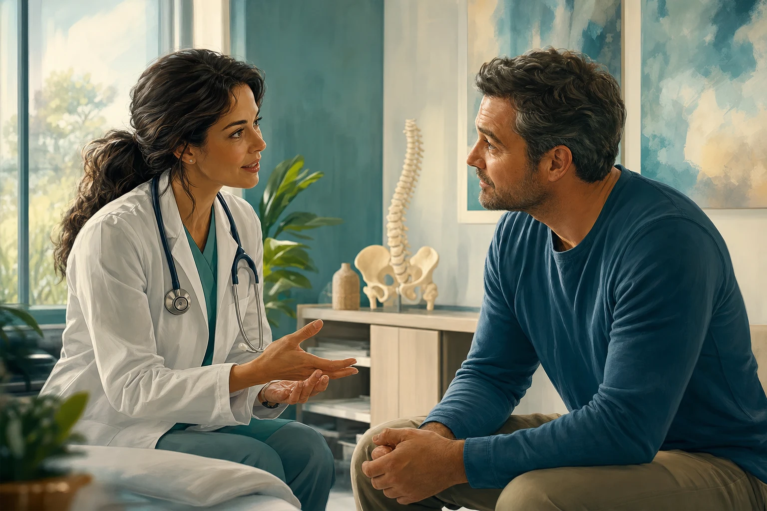 Clinical overview of spondyloarthropathies