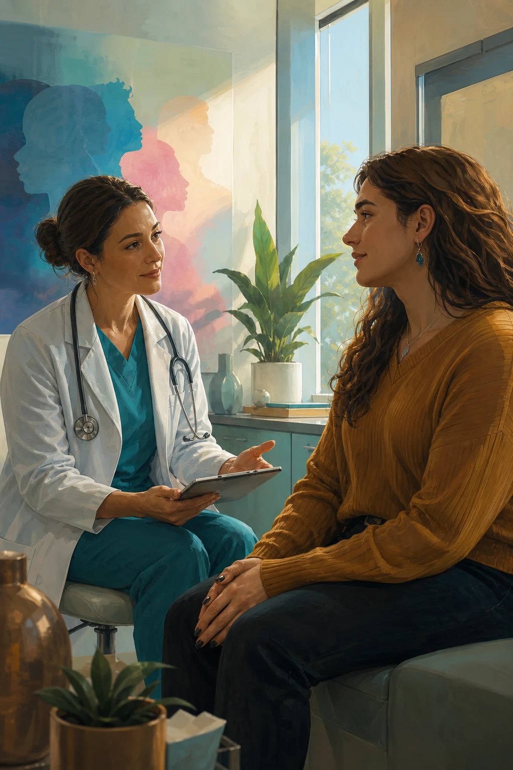 Clinical overview scene for Transgender Medicine AND Hormone Therapy.