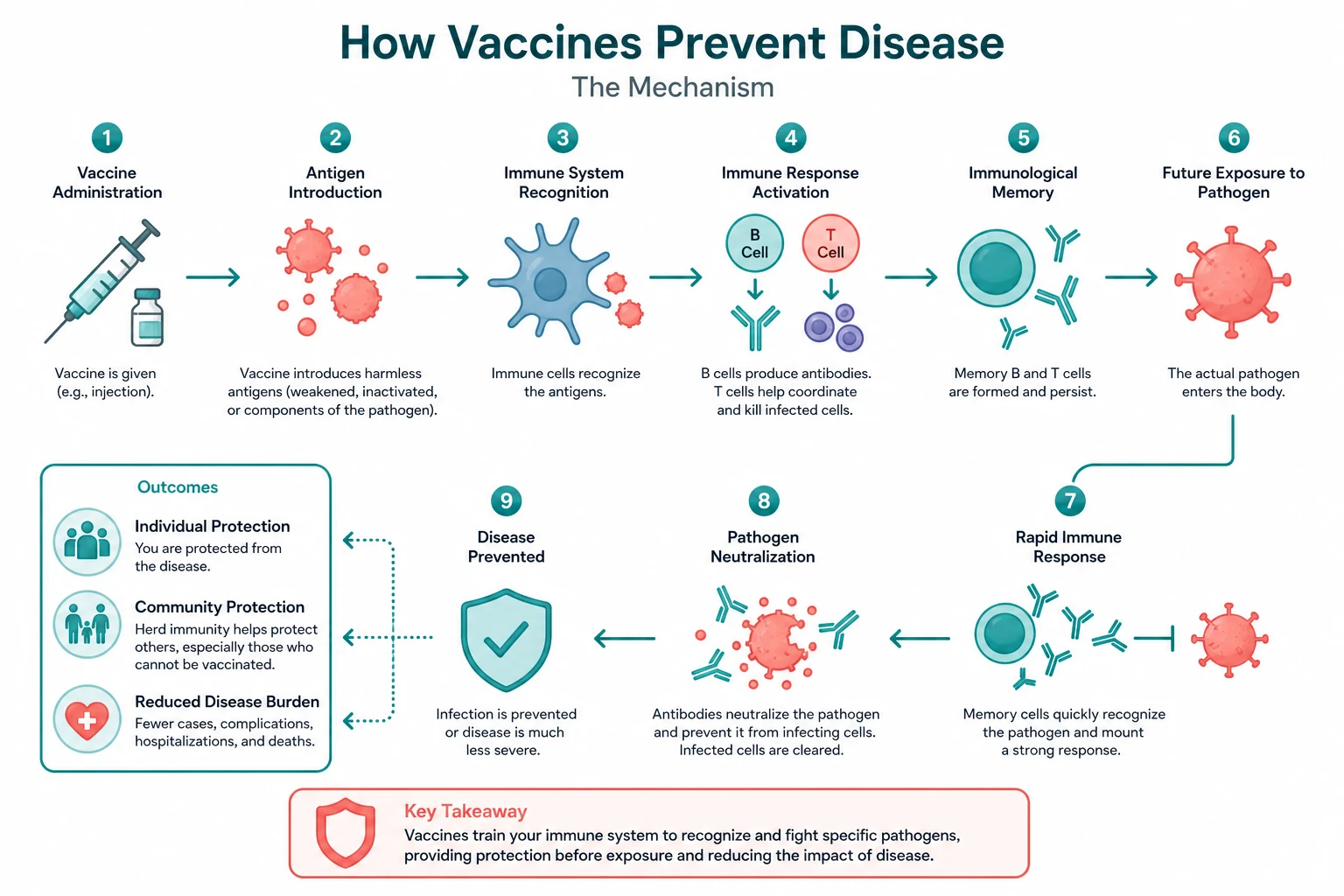 Pathophysiology of vaccine preventable diseases