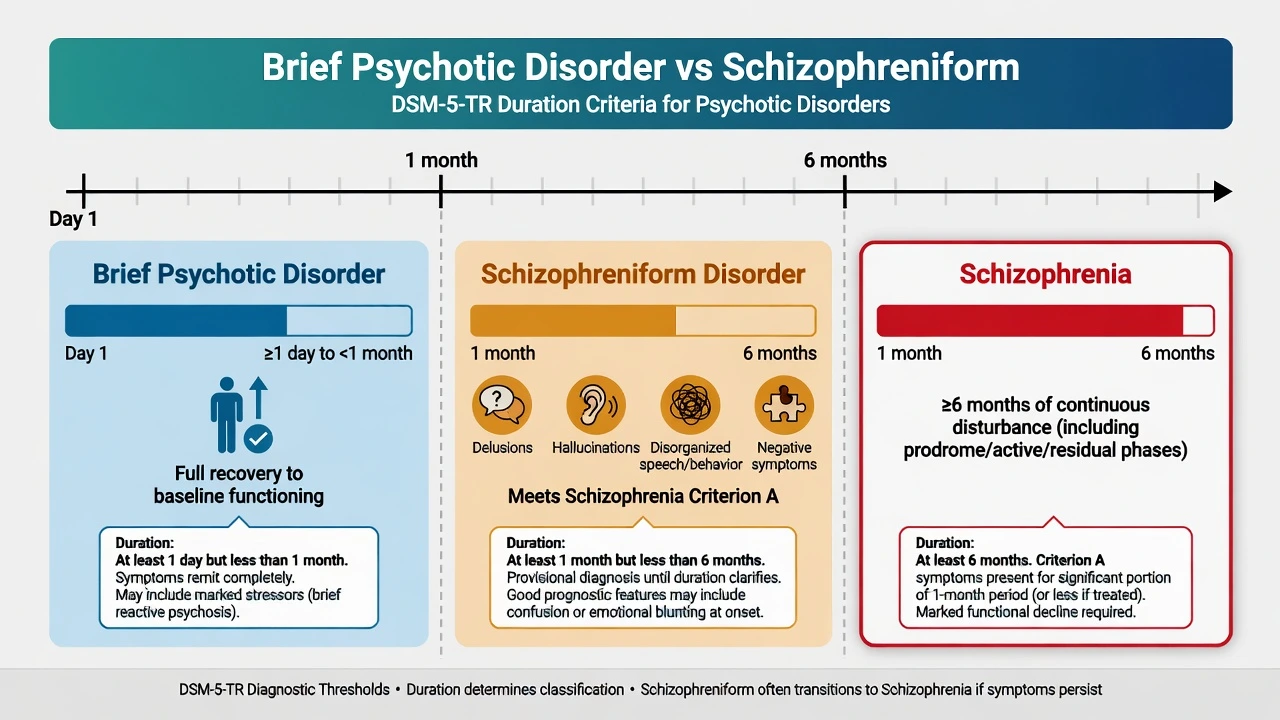 Stress-vulnerability and dopamine pathway model for brief and schizophreniform psychosis
