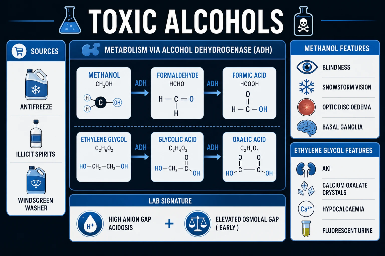 Classification framework for toxic-alcohols-comprehensive-icu